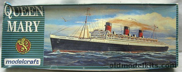 Revell 1/568 Cunard RMS Queen Mary Ocean Liner, 600-001 plastic model kit